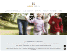 Tablet Screenshot of medicopersonal.net